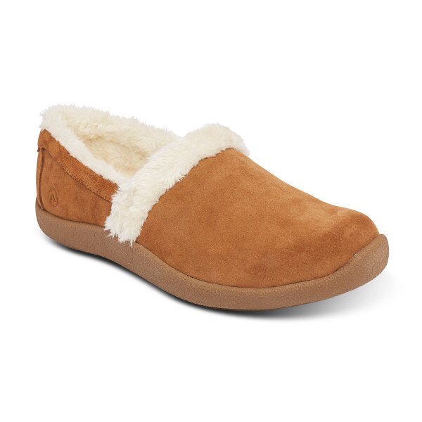 No. 21 Slipper Smooth Toe in Camel